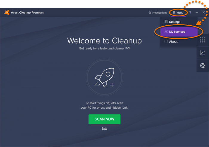  Avast Cleanup Premium Licence Key