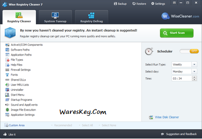Wise Registry Cleaner Pro Licen