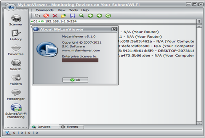 MyLanViewer Enterprise Serial Number