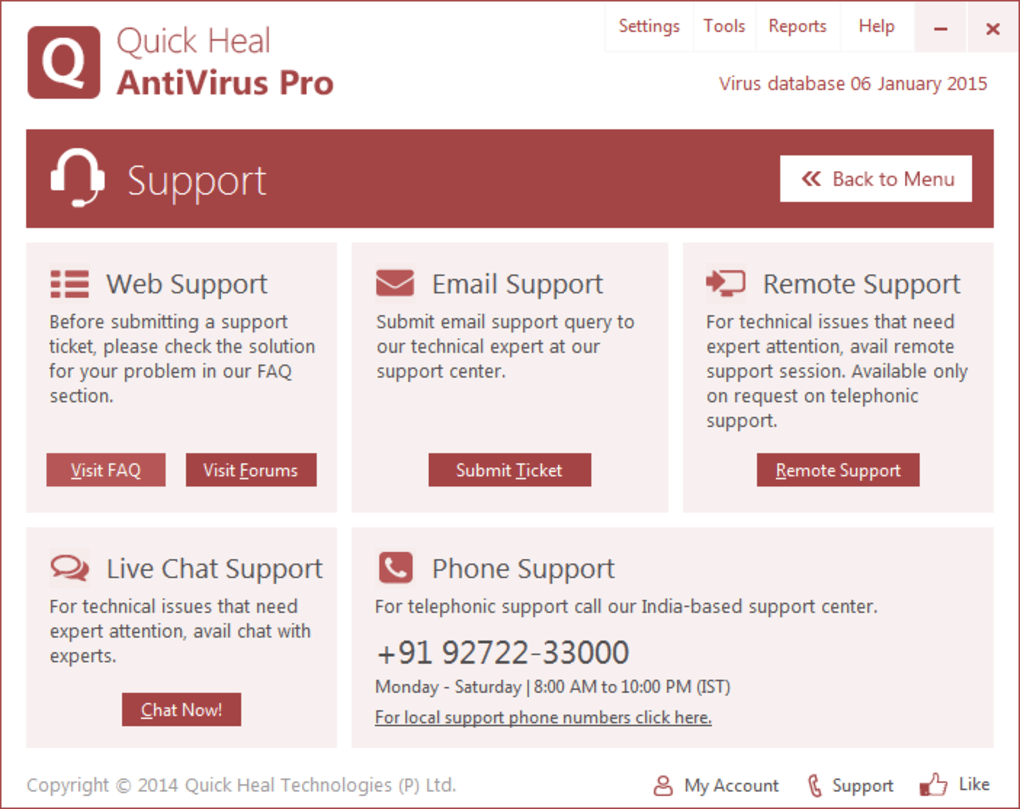 Quick Heal Antivirus Pro Activation Key