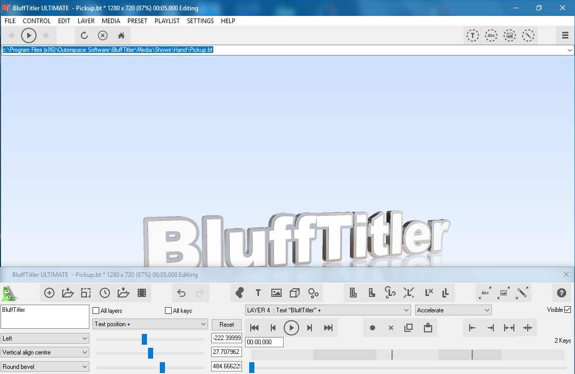 BluffTitler Ultimate License Key